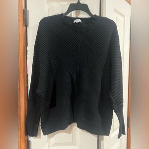 Ladies black sweater. Size Large.